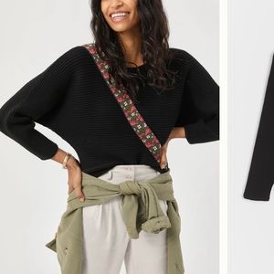 ANTHROPOLOGIE Kendall Cropped Sweater